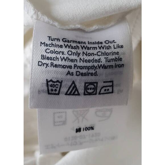 Eddie Bauer Women's White Blazer / Jacket Pleated Sleeves Button Down Size Small - Picture 5 of 8